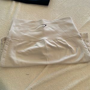 Tan Gently Used gymshark shorts